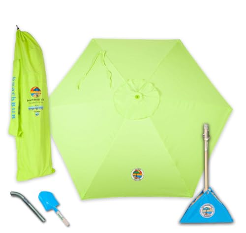 All-In-One Beach Umbrella System with Ultra Base