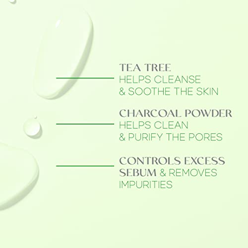 Image of Skin 2.0 Tea Tree & Charcoal Peel-Off Face Mask - Blackhead Remover, Reduces Acne & Pores, Deep Cleansing - Dermatologist Tested Korean Skincare - Clean Beauty, Cruelty-Free - 6.7 Fl oz