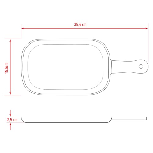 Piatto Snack In Porcellana NERTHUS - Con Ciotola Centrale, Diametro 18.5 Cm, Lavabile In Lavastoviglie - Foto 7