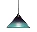 Besa 1XT-JADEPB-BR Contemporary Modern One Light Pendant from Jade Collection in Bronze / Dark Finish,