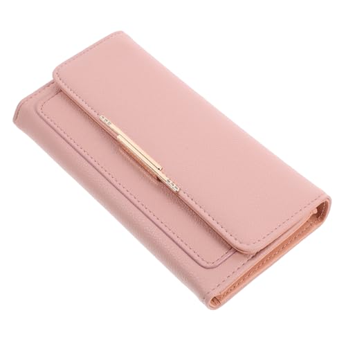 NOLITOY Ladies Wallet Card Slots Women's Purse Compact Cash Bag Sturdy Pu Leather