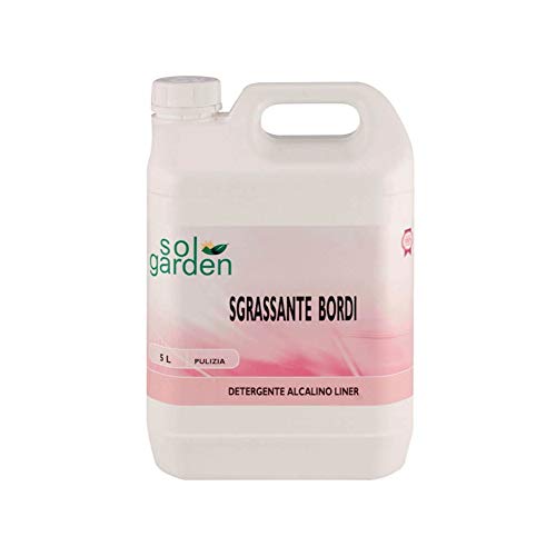 5lt sgrassante liquido alcalino per trattamento e manutenzione bordi piscina