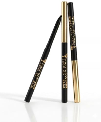 Image of EVAGOLD Luxurious Kajal Eye Definer | Intense, Long-Lasting, Precision, Elegance