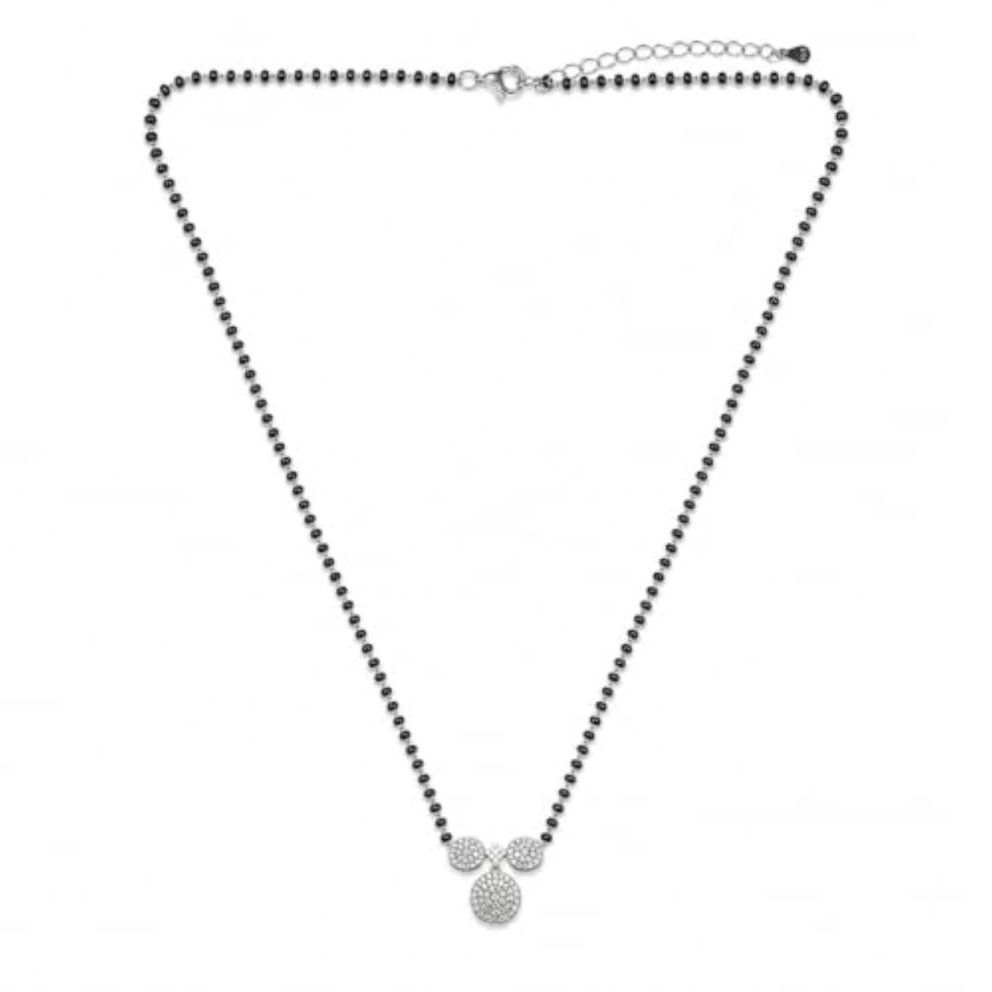 925 Sterling Silver Celestial Trio Mangalsutra for Women