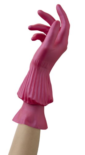 Mr Clean 243051 Wonder Cuff Reusable Latex Gloves, 1 Pair