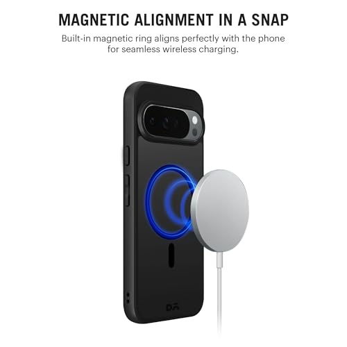 Image of DailyObjects Nimbus 2.0 Magnetic Phone Case Cover Compatible with Google Pixel 9 Pro | Wireless Charging Slim Back Cover | 2 Layer Edge Protection & Shockproof