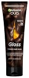 Olia Gloss, Toning Hair Mask, Repariert bis zu 1 Jahr Haarschäden, bis zu 72h sichtbarer Glanz, intensiviert die Haarfarbe bis zu 6 Haarwäschen, wie eine Haarmaske anwendbar, Expensive Brunette