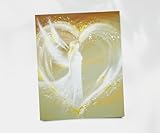 Henriettes-ART Engel Poster „Weg ins Herz“ – Spirituelles Bild für Achtsamkeit & Energiearbeit (40x50cm)