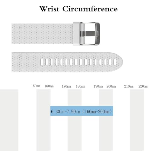 Bracelet Fenix 5S en silicone GUMMMY interchangeable 20 mm - 6