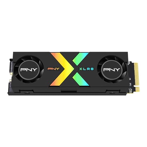 PNY CS3150 XLR8 2TB NVMe SSD med RGB Kylfläns