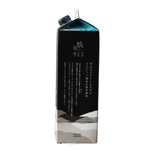 （高級アイスコーヒー）雪室珈琲 プレミアムアイス 無糖 1,000ml×3 鈴木コーヒー 新潟 ブランド 3枚目