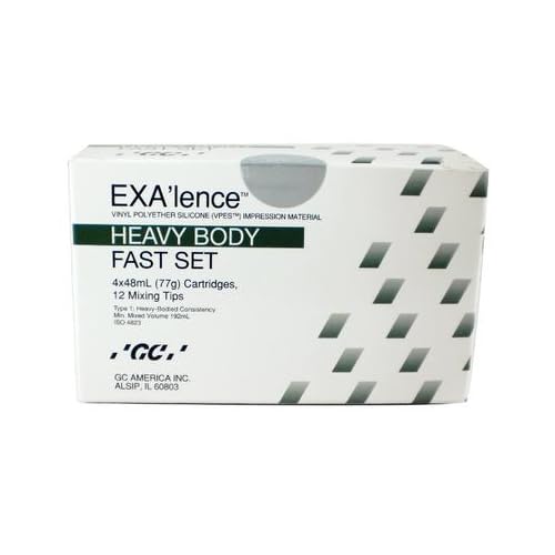 GC 137909 Exa'Lence VPES Material Fast Set Heavy Body 4/Pk 48 mL 137014