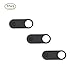 Produktbild LOGITUBO Mini-Webcam-Abdeckung, ultradünn, für iPad, Laptop, PC, iMac, Smartphone, starker Klebeblock, 3er-Pack, Schwarz