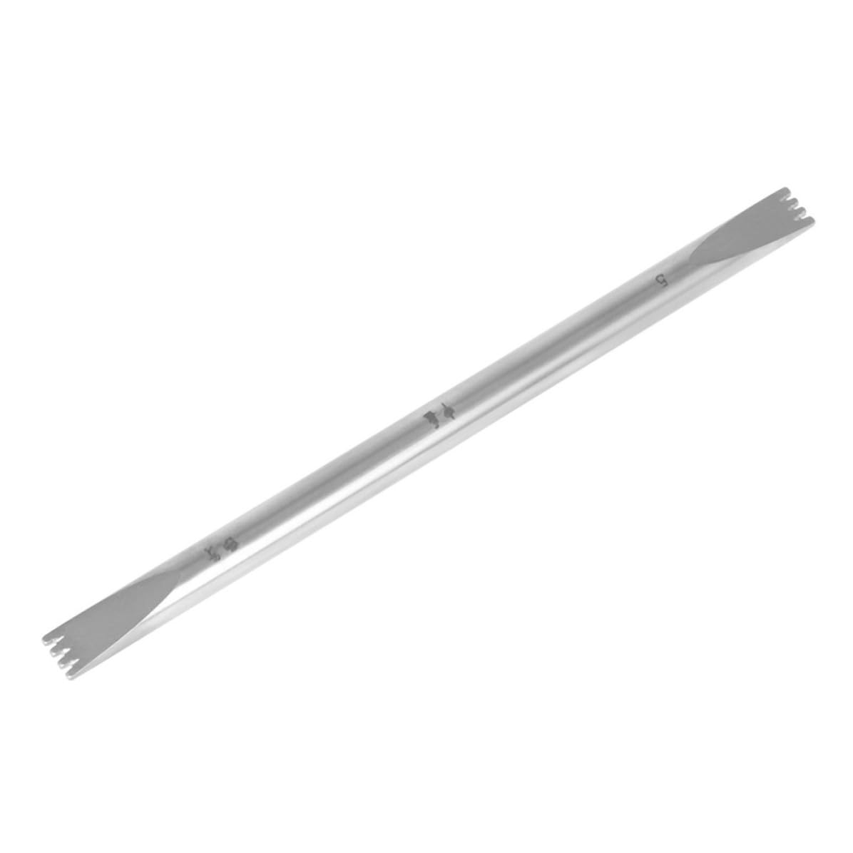 BETOOKY Herramienta Doble de y Reparación para Afinación Profesional de Metal Plata, Calibrador de Cuerdas Extremo Precisión y Diseño Elegante de Pianos Piano