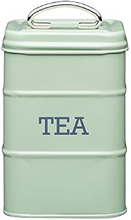 KitchenCraft LNCOFFEEBLU Living Nostalgia Coffee Storage Canister, 11 x 17 cm - Vintage Blue