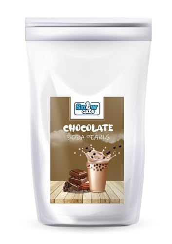 Image of Food Theory Chocolate Boba Pearls /Tapioca Pearls /Bubble Tea Chewy Pearls /Chocolate Bubble Tea,500 Grams