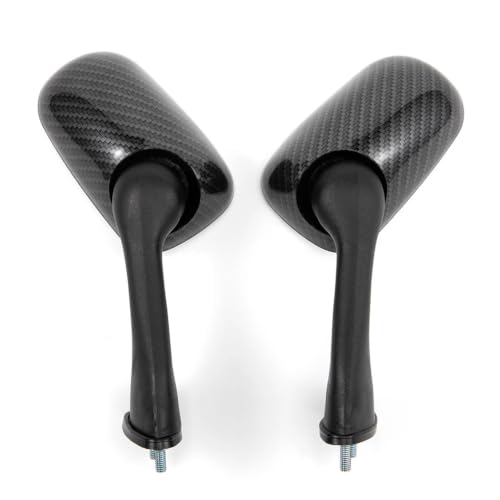 Espejo retrovisor de motocicleta CBR250RR MC19 ajustable recambio aspecto carbono 2
