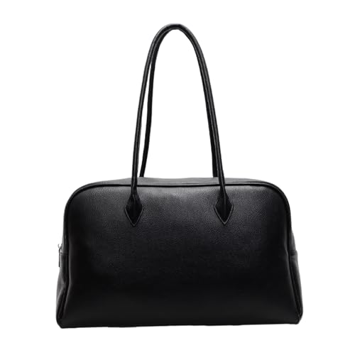 Sac à main Boston en PU de qualité supérieure : grand sac à bandoulière fini main