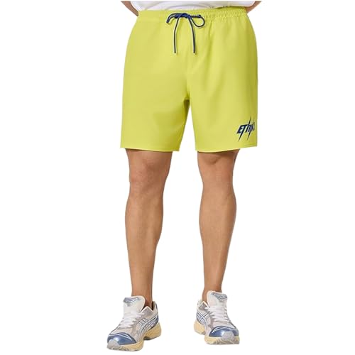 Shorts de Playa para Hombre Ethika Largo 18'' Amarillo XXL miniatura 1