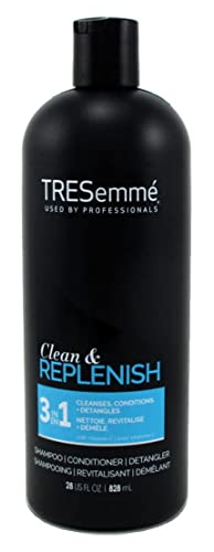TRESemmé Clean & Replenish 3-in-1 Shampoo, Conditioner & Detangler