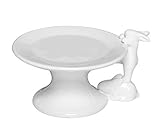 Maße: 9,5 x 17 x 14 cm (H x L x Durchmesser Teller)