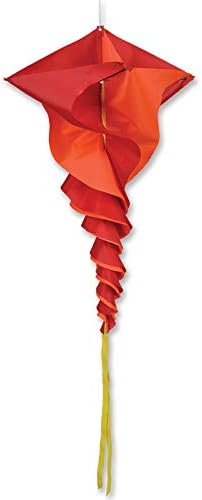 Premier Kites SoundWinds Small Rotini Spinning Windsock - Red