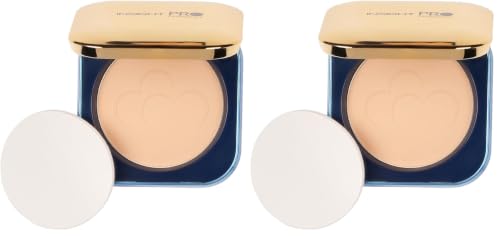 Image of INSIGHT All Day Matte Compact Foundation - (Vanilla) | Buildable Coverage, Flawless Finish | Lightweight, Long-Lasting Pressed Powder | Oil Control Face Makeup - 11g (Pack of 2)