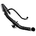 MOTOALL Molded Upper Radiator Coolant Hose with Cap Assembly for Dodge Caliber 2007-2010, Jeep Patriot Compass 2007-2017