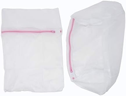 Korbond Washing Machine Bag, White, Twin Pack