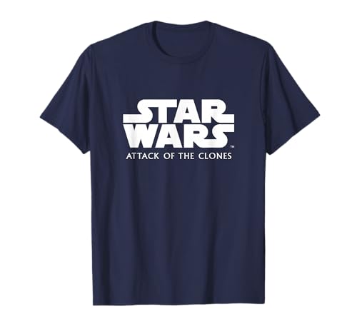 T-shirt Star Wars The Attack of the Clones haut geek vêtement de cinéma vintage