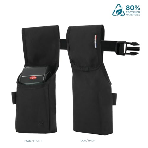 MOBILIS Holster pour POS Lecteur de Carte avec Ceinture Étui Universel pour Terminaux de Paiement & Scanners Mobiles, 1 Compartiment, Dimensions Appareil Max 11 x 27 x 5 cm – vue 6