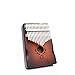 Kalimba Thumb Piano Portable 17 Key Kalimba Mahogany Wood Thumb Piano Beginner Calimba Piano Kalimba Music Instrument Nice Gifts(2)