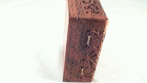 Azuregreen Fbbxt Triquetra Wooden Carved Box #TOP7