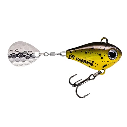 SpinMad Jigmaster Bleikopfspinner 8g - Jig Spinner, Farbe Lieblingsköder:Diesel