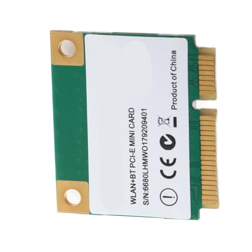 Tarjeta de red para laptop con interfaz Mini PCIE Half Height, compatible con laptops, pequeños hosts y máquinas publicitarias, soporte banda 6GHz y tecnología MU MIMO miniatura 2