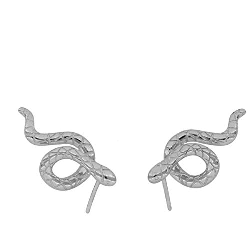 Pendientes Serpent en argent 925 sterling de qualité supérieure pour femme