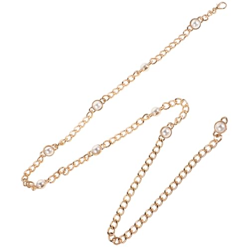 Pearl Waist Chain for Women Adjustable Belly Chain Jewelry for Beach Dress Elegant Design with Pearl Detailing for Young and Casual Occasions