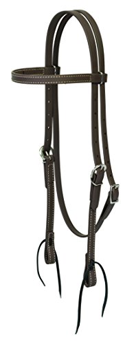 Licol en cuir Weaver Cuir Trail Gear frontal harnachement de sécurité pour chevaux