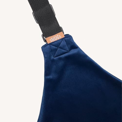 Image of Snugs Ergonomic Baby Carrier | Luxe Edition | Toddler carrier | Sling carrier | Breathable and Lightweight Fabric | Adjustable Straps | Suitable for 8 Months to 4 Years | Supports Up to 20 Kg (Oxford Blue)
