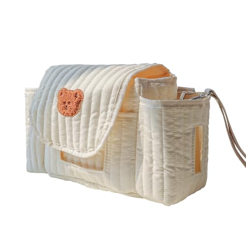 旅行にやさしいベビーエッセンシャルバッグ ベビーカー ハンギングバッグ 広々とした収納コンパートメント おむつやアクセサリー用