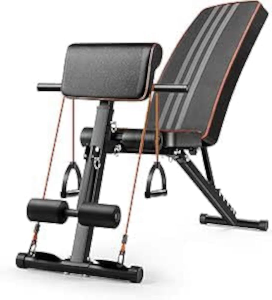 Amazon.co.jp: トレーニングベンチ マルチシットアップベンチ 折り畳み