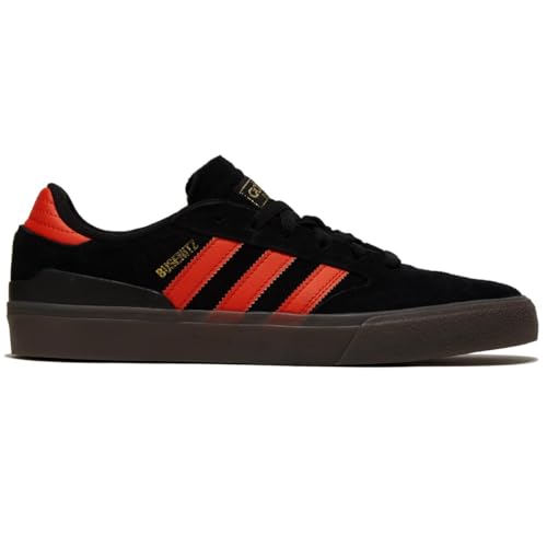 Adidas Busenitz Vulc II Shoes - Black/Collegiate Orange/Gum - 11.5