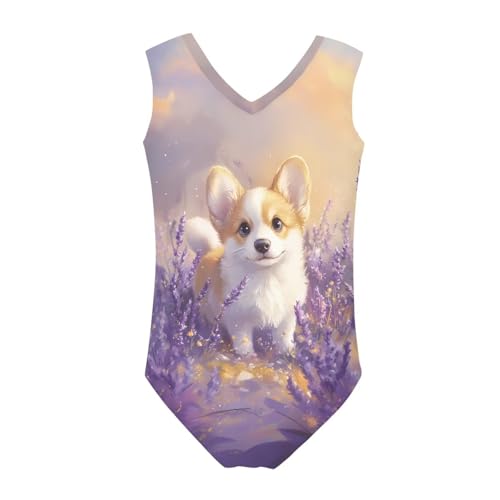 Image of Girls Swimsuit 3-14Y One Piece Swimwear Sleeveless Girls Bathing Suit