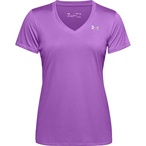 Image of Under Armour Womens Tech V-Neck Short-Sleeve T-Shirt