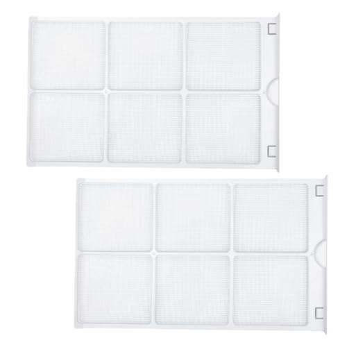 WJ85X21746 Air Conditioner Filter Compatible with GE Air Filter Replacement Parts Model for AHQ06LYW1 AHQ06LYQ1 AHR05LWQ2 AHTC05AAW1 Replaces AP6280063 4588851 A0010209471 PS12171954 (2 Pack)