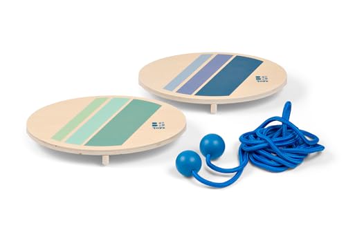 Entraînement de dextérité et d'équilibre Tug of Two en bois