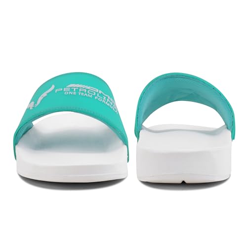 LIDDU Premium AMG1.6 Sliders for Men, Green Sea Green - Image 7