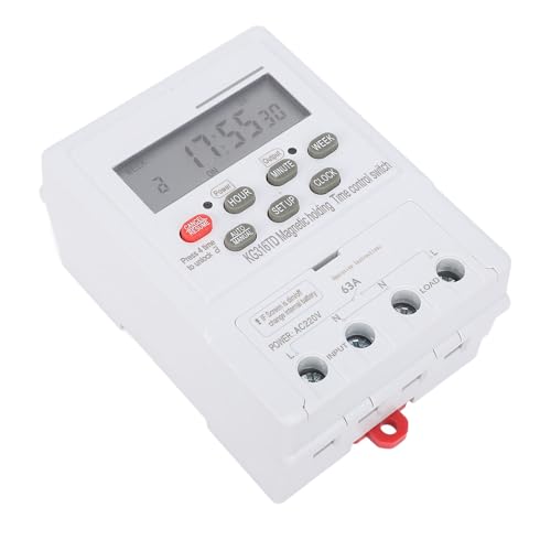 Minuterie Numérique Automatique AC220V avec 16 programmes Marche/Arrêt - 3