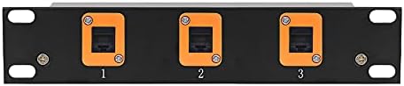 RIIEYOCA D-Type Module RJ45 Ethernet Adapter90 Degree Right Angle Cat6 Ethernet Panel Mount Female/Female Extension LAN Network Connectorfor Computers, Laptops, Routers(2-Pack)