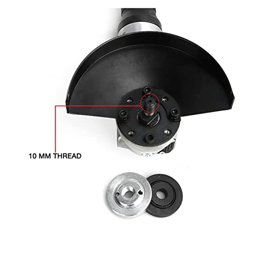 Amoladora angular neumática de 125mm para corte y molienda industrial con interruptor de placa 4